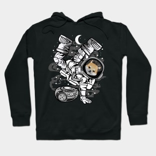 Hiphop Astronaut Dogelon Mars Coin To The Moon Crypto Token Cryptocurrency Wallet Birthday Gift For Men Women Kids Hoodie